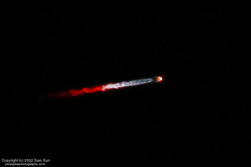 Congratulations, <a href="/fireflyspace/"></a>! Early this morning, their Alpha rocket made it #ToTheBlack, reaching orbit for the first time.

I tried for the Firefly version of my Atlas V fogbank shot, but an unusually large flight restricted area put me a distant 30 miles to the north.