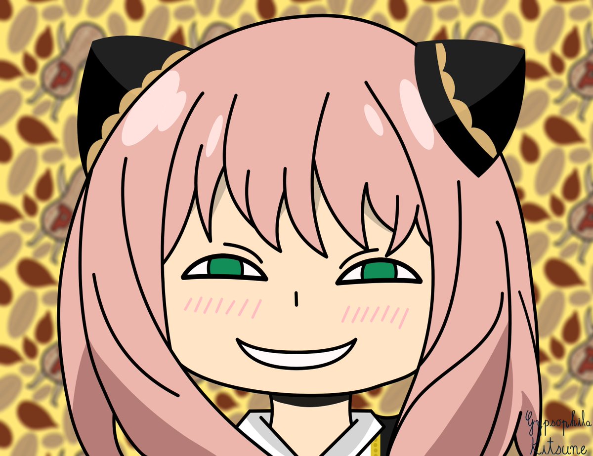 GhypsoKitsune's tweet photo. "🥜Anya Smug Face (in my style) Part 4🥜"

#SPY_FAMILY #SPYxFamily #anime #AnimeArt #animegirl #FANART #illustration #digitalart https://t.co/hezLRUO1WA