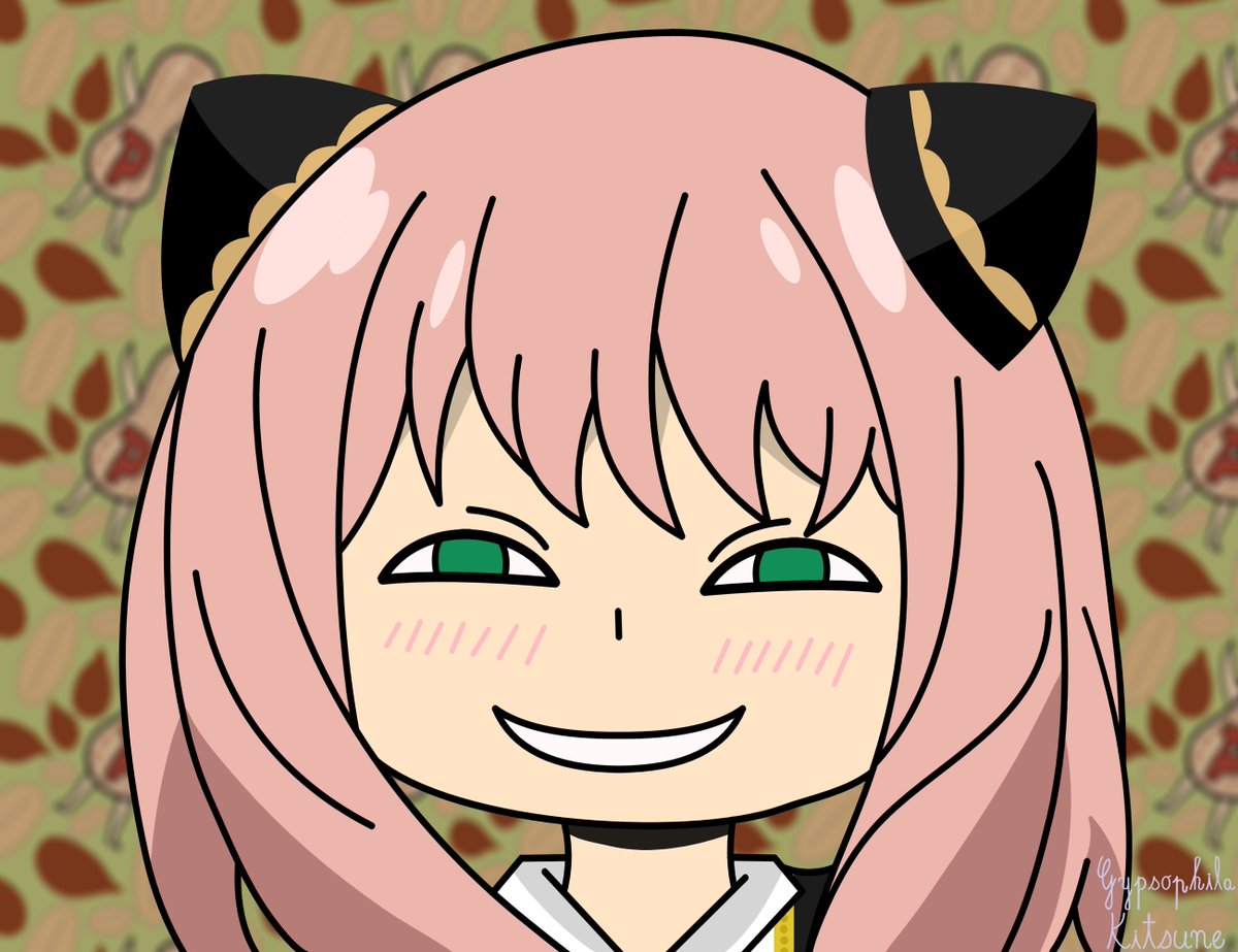 GhypsoKitsune's tweet photo. "🥜Anya Smug Face (in my style) Part 2🥜"

#SPY_FAMILY #SPYxFamily #anime #AnimeArt #animegirl #FANART #illustration #digitalart https://t.co/mYpW6cGqZv
