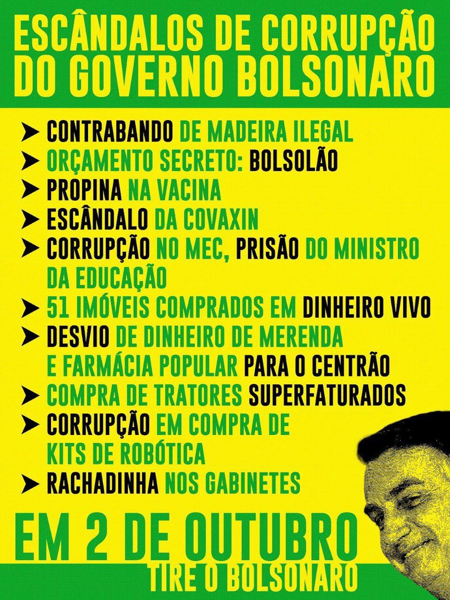 02 de Outubro: TIRE O BOLSONARO