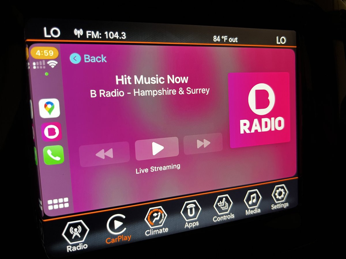 Our iOS app now has CarPlay. Download it free today! apps.apple.com/gb/app/b-radio…