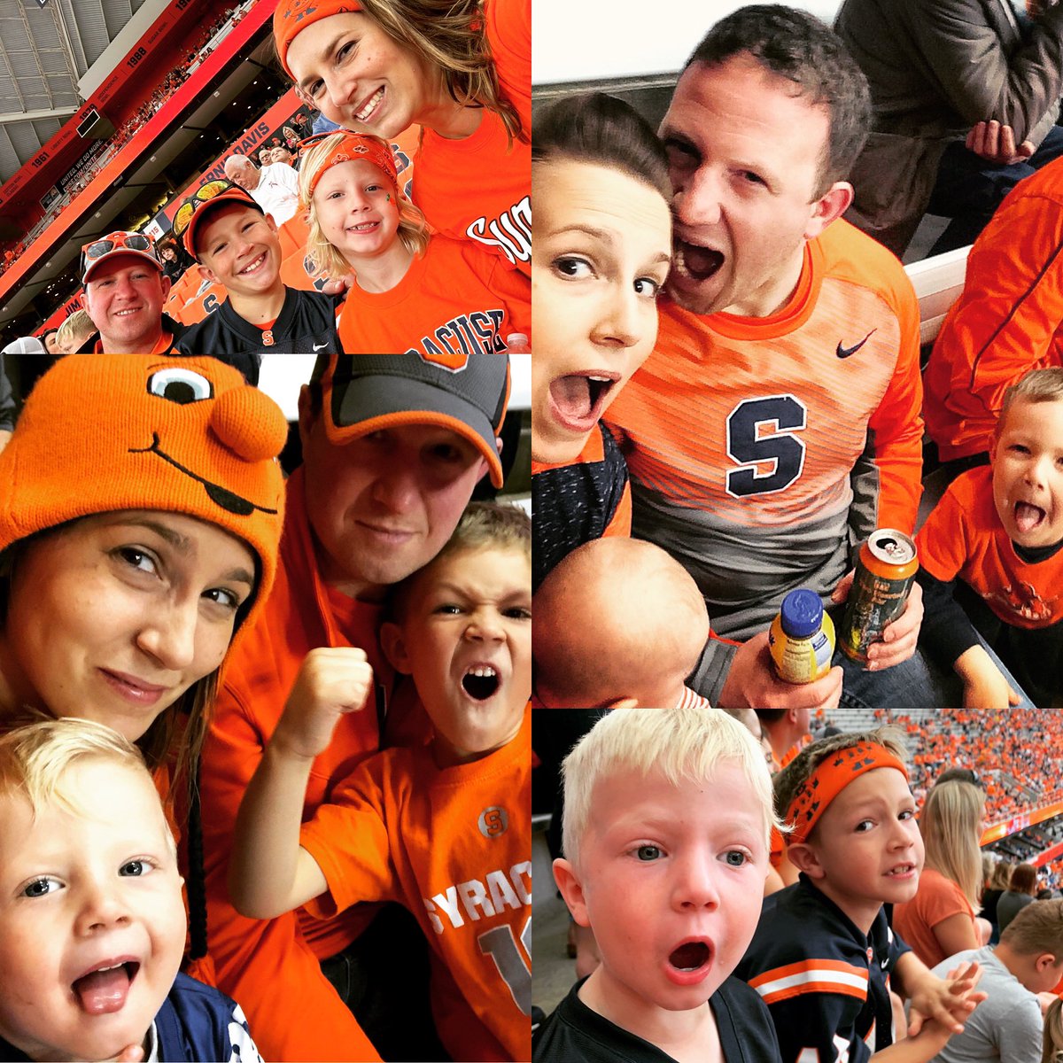 Reppin’ the Orange since 2000. #cusesuperfan? More like #cusesuperfam - am I right, @cusepromos? #homecoming