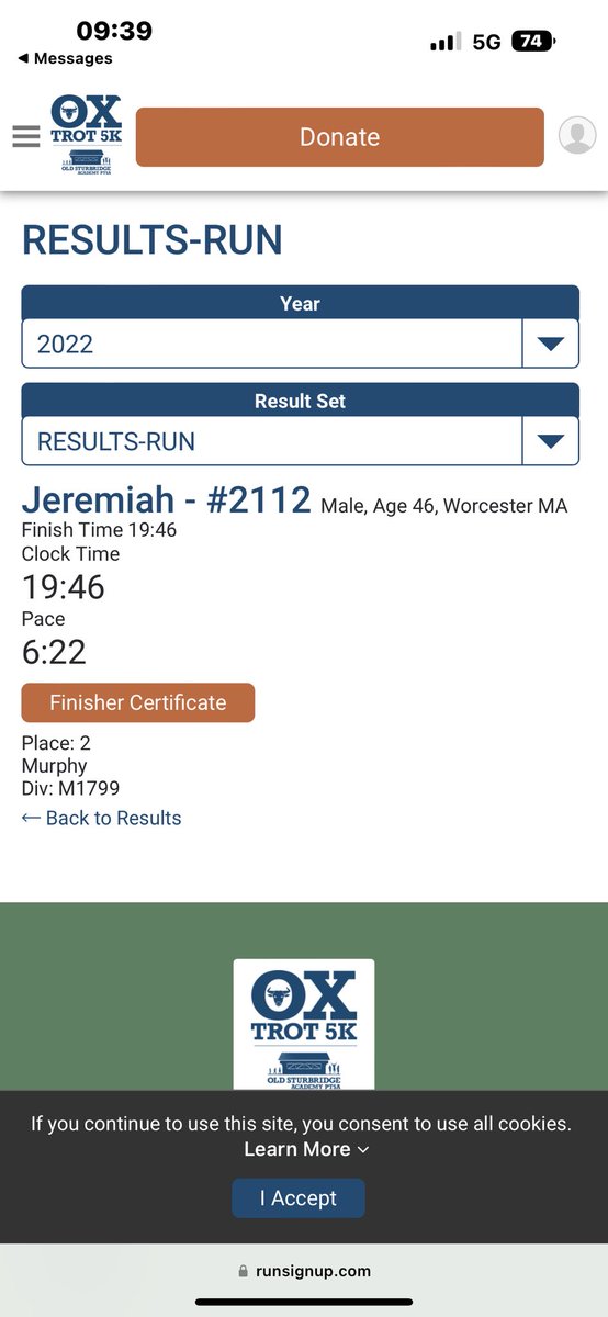 Jeremiahmurphy's tweet photo. One of my personal best and 2nd overall https://t.co/uvVsdROiLS