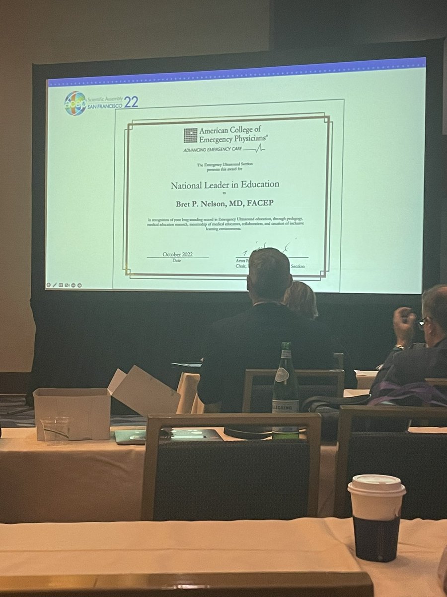 Exo (@exoeffect) on Twitter photo <a href="/bretpnelson/">Bret Nelson</a> congratulations on being named the “National Leader in Education” by <a href="/ACEP_EUS/">ACEP Ultrasound</a> #welldeserved #pocus #acep2022 <a href="/bretpnelson/">Bret Nelson</a> congratulations on being named the “National Leader in Education” by <a href="/ACEP_EUS/">ACEP Ultrasound</a> #welldeserved #pocus #acep2022