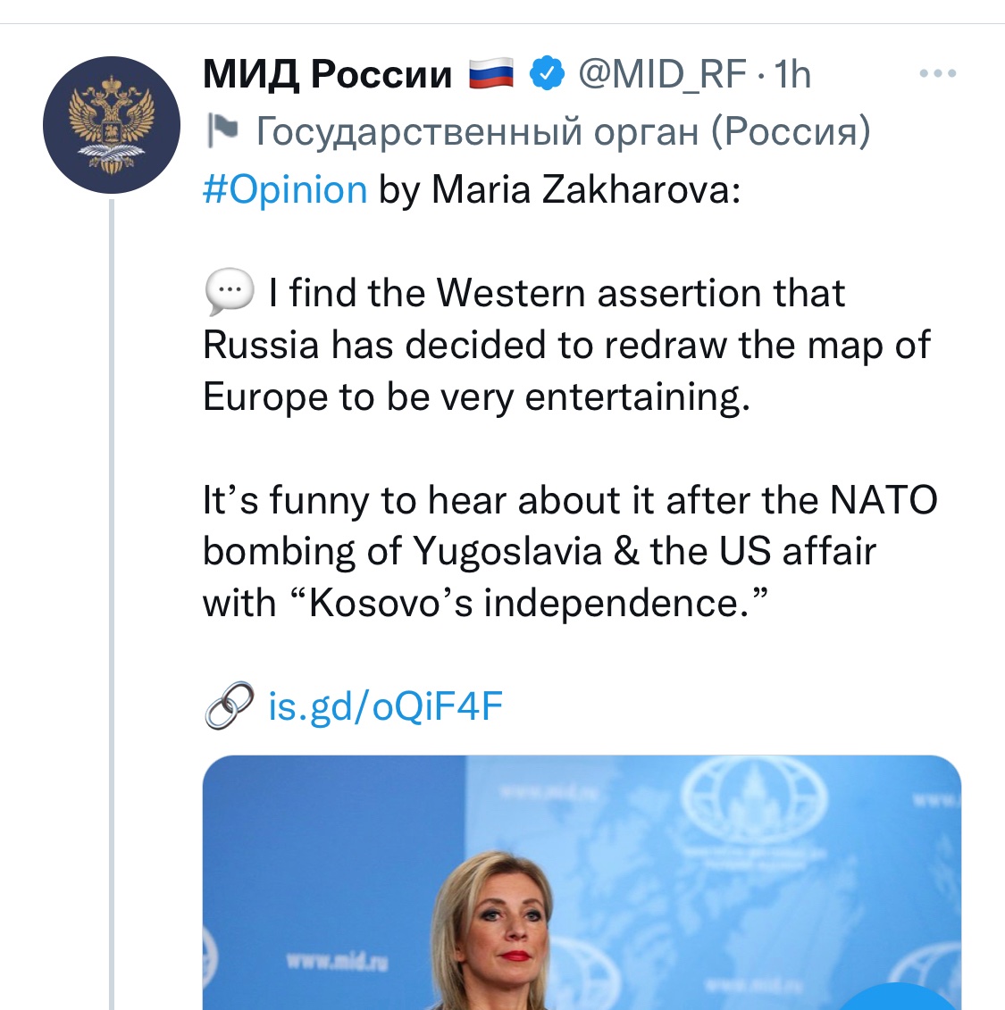 Ivana Stradner 🇺🇸🇺🇦 on Twitter: "I read comments. If you want to engage ...