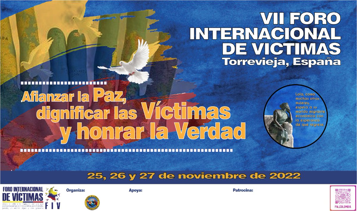 gilmerus's tweet photo. Felicitaciones al Foro Internacional de Víctimas   @FIVColombia y a la Mesa Nacional hoy en reunión con @Pontifex_es. Se inicia así el camino al VII Foro Internacional de Victimas en Torrevieja, España del 25 al 27 de Nov

El compromiso es avanzar en la  construcción #PAZTOTAL https://t.co/ZBEwwBTE36