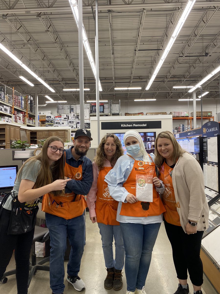 Tamara sold an $18k perfect kitchen today! Talk about excellence, Tamara is driving the customer experience and dropping $$ in specialty!