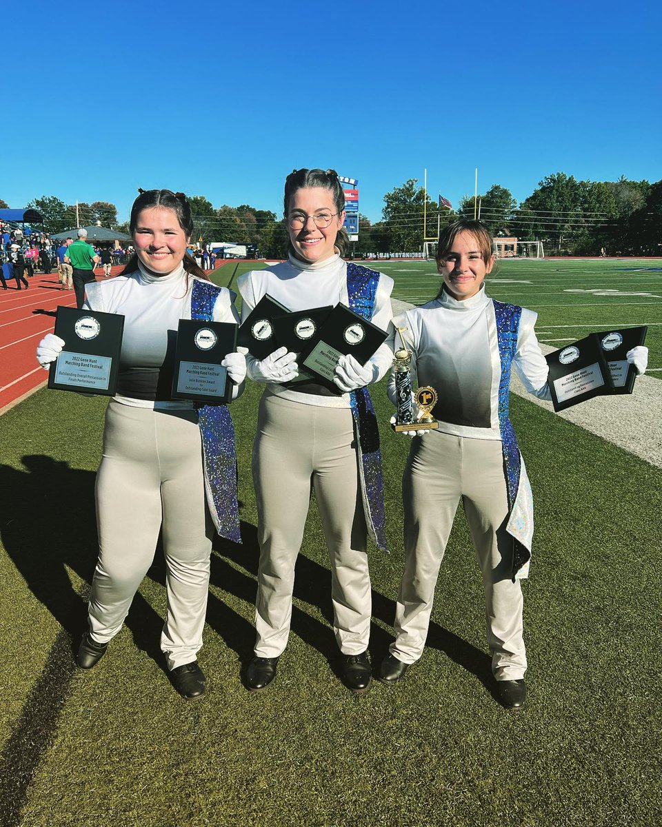 MattttSchultz's tweet photo. Clean sweep 🧹 of captions and 1st Place in 3A at Washington and best overall percussion and auxiliary. Way to go Panthers!!!!

Let’s get ready for the finals performance at 8:30

https://t.co/nK3Z60tXsl https://t.co/jMi9jXFynG