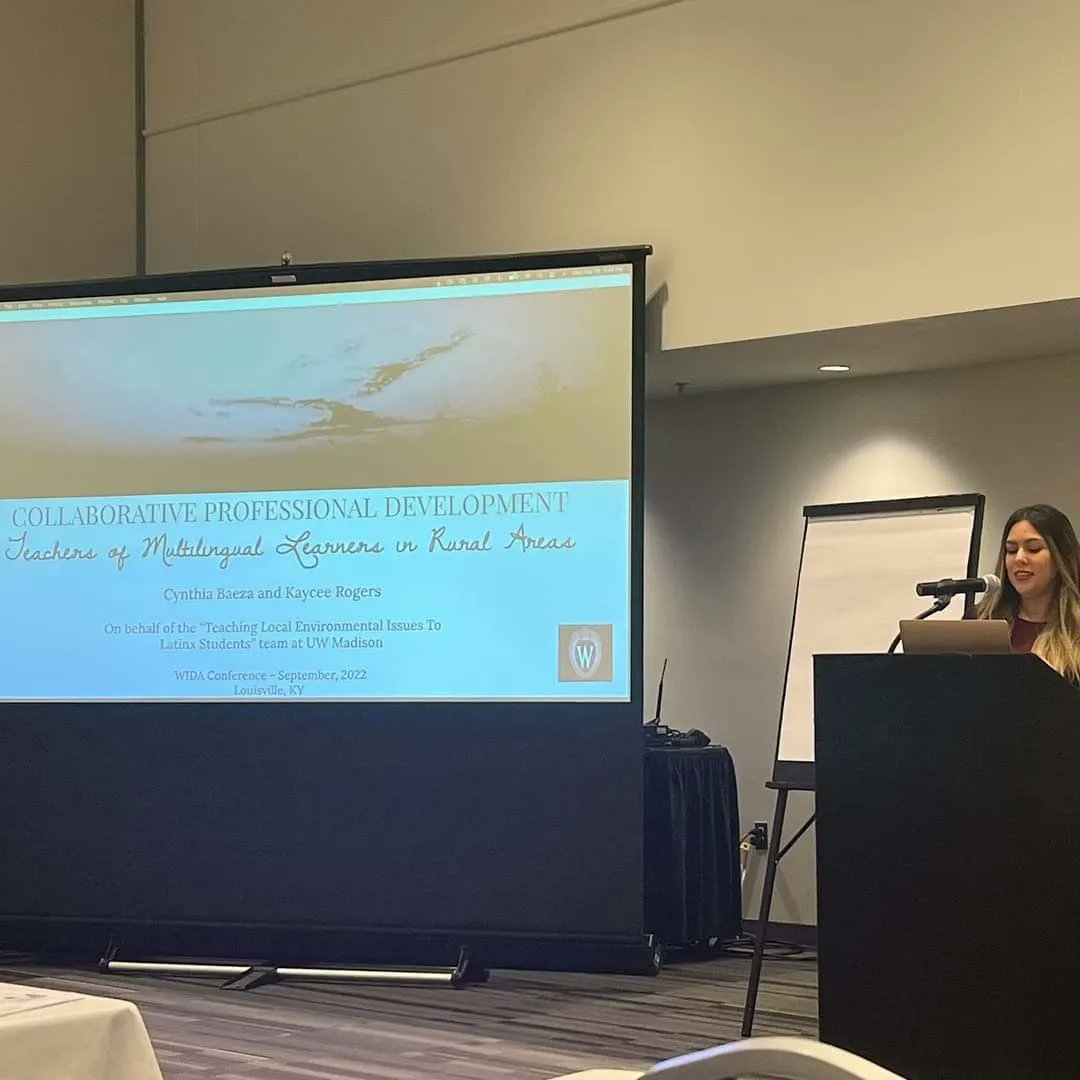 cbdoctora's tweet photo. @wida_uw WIDA Conference presentation in the books. 
Feeling grounded to the 'why' of my work. 💜
#WIDA22 #scholarheroes https://t.co/veNCL7fRCX