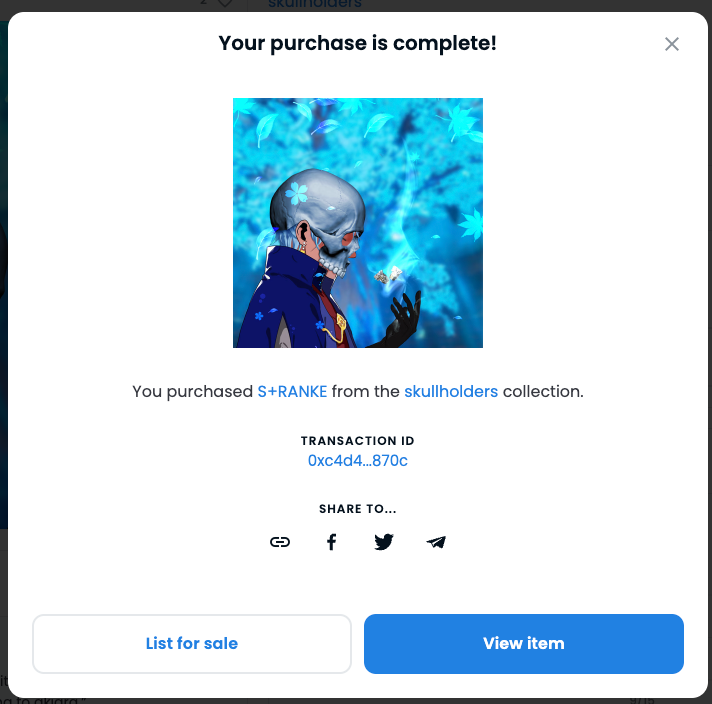 LostFluf's tweet photo. We just bought another one!!

Congratz @SKULL_HOLDERS https://t.co/pMtCe6wyNY