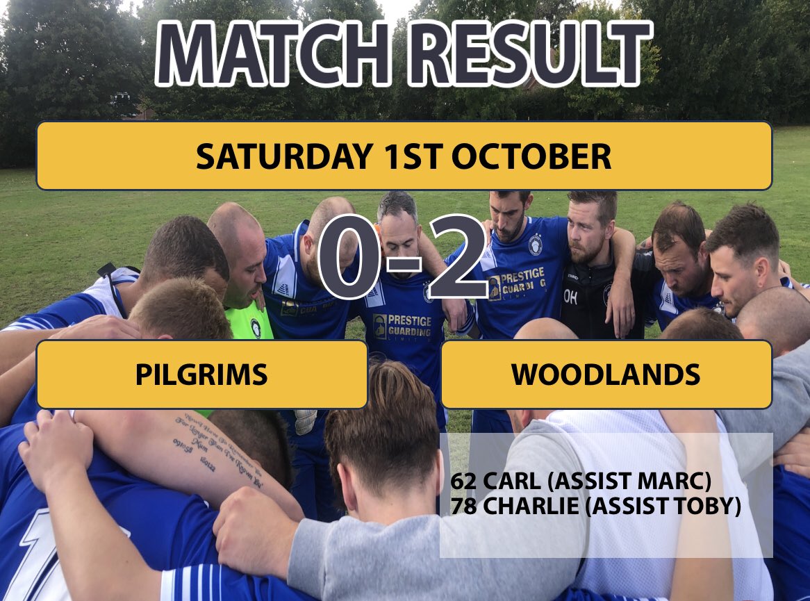 Woodlands FC (Tonbridge) (@fc_woodlands) on Twitter photo Our Kent Cup ‘C’ campaign starts with a decent day in the sunshine. Thanks to <a href="/PilgrimsFC/">Pilgrims Football Club</a> for the hospitality and best of luck… Our Kent Cup ‘C’ campaign starts with a decent day in the sunshine. Thanks to <a href="/PilgrimsFC/">Pilgrims Football Club</a> for the hospitality and best of luck…
