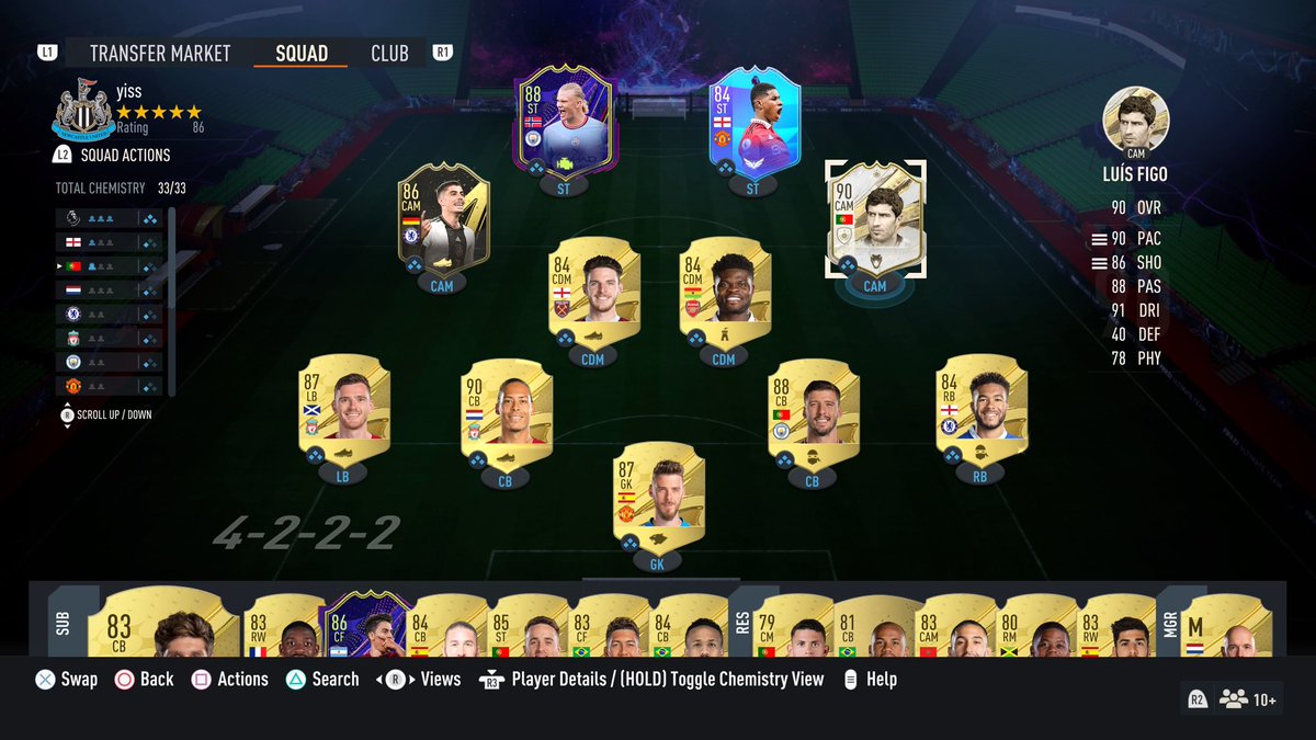 HalfwayGameZ's tweet photo. GG this year for me 🤣🙌🏽 #FIFA23 #FUT23 #fut https://t.co/MoP5TPuQQ4