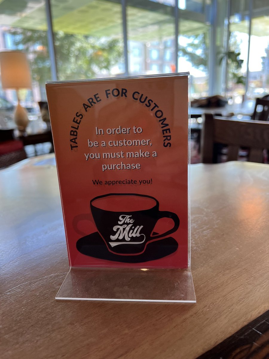 fantasyproducts's tweet photo. I went out this morning looking for “third space” and immediately came across this sign. https://t.co/LjZx8it42V