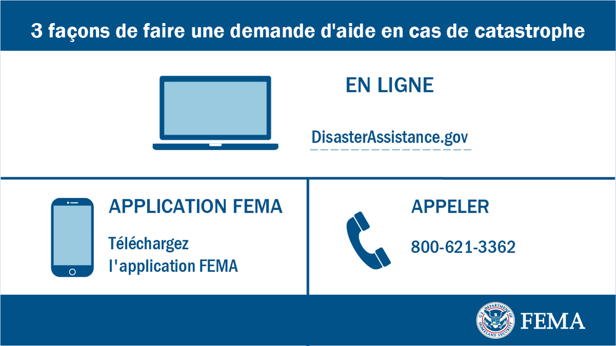 fema's tweet photo. #Ian Update: 17 Florida counties are eligible to apply for disaster assistance. 

3 ways to apply ⤵
💻 ONLINE: https://t.co/mSsI4eEQev
📲 FEMA App: https://t.co/5k6zIiBVhZ
📞 CALL: 800-621-3362

More info: https://t.co/dWNCNwNUbl https://t.co/DW1qSNLBZi