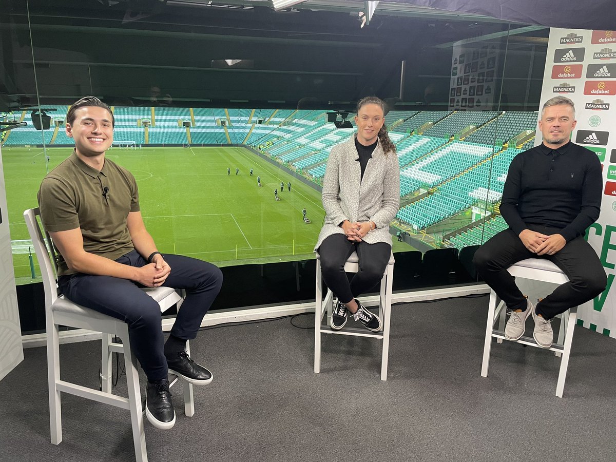 Three points, top of the league, and a debut performance for myself presenting the <a href="/CelticTV/">Celtic TV</a> match day show ✅🍀

Thanks <a href="/kellyclark_94/">Kelly Clark</a> &amp; <a href="/SimonDonnelly13/">Simon Donnelly</a> for making it an enjoyable first gig 😄