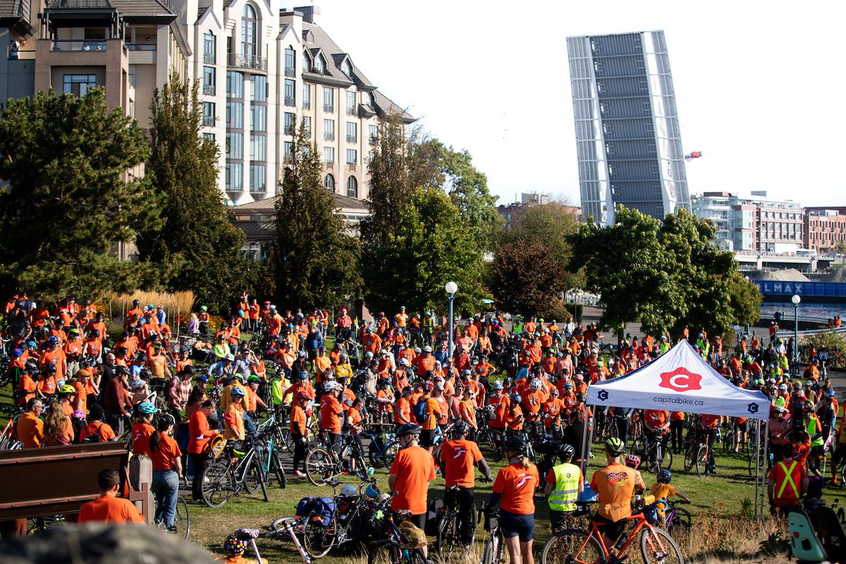 We had an incredible Reconciliation Day Ride yesterday. Diane Sam had deep and beautiful words to speak and we saw nearly 500 incredible allies of First Nations' people joining the ride. We are truly grateful for our community and looking forward to bigger and better in 2023.