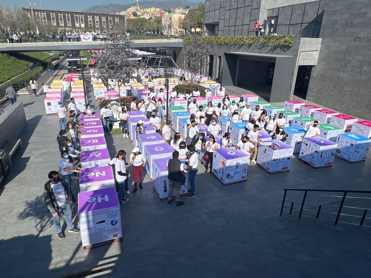 comecyt's tweet photo. ‼️Estamos súper listos para recibirte‼️Facultad de Química @UAEM_MX
Ven a hacer química con tu familia, amigos, novio y descubre lo maravilloso de esta ciencia. 

🌡️Recorridos guiados 
��Experimentos
🧪Demostraciones químicas.

Parque de la Ciencia Fundadores #Toluca 
#Comecyt https://t.co/8qKcUBQLg9
