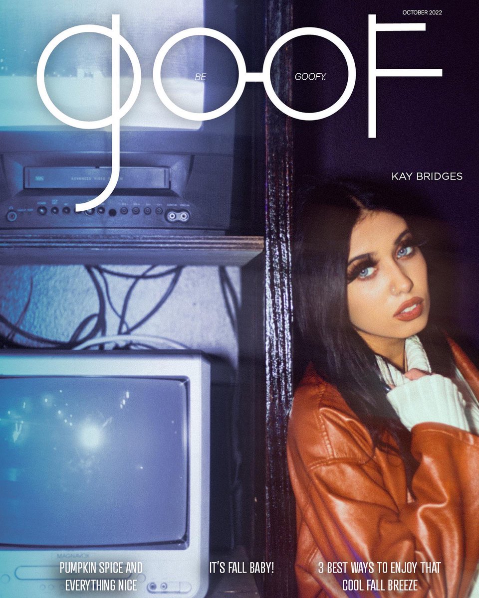 goofbrand's tweet photo. It’s Fall Baby!! New Goof Magazine Cover! Check it out! https://t.co/OqFzwFDQGY