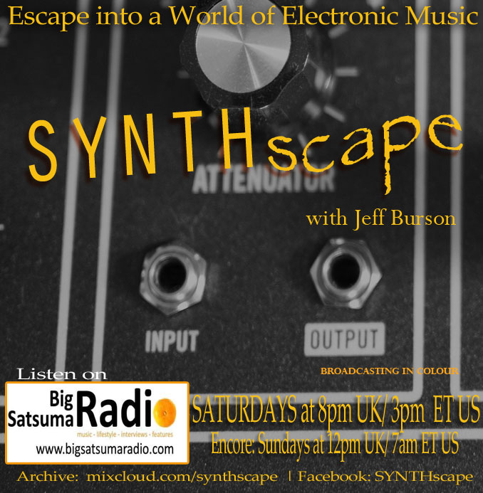 SYNTHscape with Jeff Burson (@synthscaperadio) on Twitter photo Listen Sat. OCT. 1 at 8pm UK ( 3pm ET US) . 🎶#Music by @LifelongCorpor1 <a href="/APOPLOVESYOU/">APOPTYGMA BERZERK</a> <a href="/SOLITARYEX/">Solitary Experiments</a> <a href="/CasualWorker/">Casual Worker</a> <a href="/ecpowellmusic/">Eric C. Powell Music | A new ESCAPE is coming!</a> <a href="/kirliancamera/">alika</a> &more - Spotlighting #schiller -- Listen on <a href="/bigsatsumaradio/">Big Satsuma Radio</a> -mixcloud.com/live/electrowa… or mixcloud.com/live/ronnastie/ Listen Sat. OCT. 1 at 8pm UK ( 3pm ET US) . 🎶#Music by @LifelongCorpor1 <a href="/APOPLOVESYOU/">APOPTYGMA BERZERK</a> <a href="/SOLITARYEX/">Solitary Experiments</a> <a href="/CasualWorker/">Casual Worker</a> <a href="/ecpowellmusic/">Eric C. Powell Music | A new ESCAPE is coming!</a> <a href="/kirliancamera/">alika</a> &more - Spotlighting #schiller -- Listen on <a href="/bigsatsumaradio/">Big Satsuma Radio</a> -mixcloud.com/live/electrowa… or mixcloud.com/live/ronnastie/