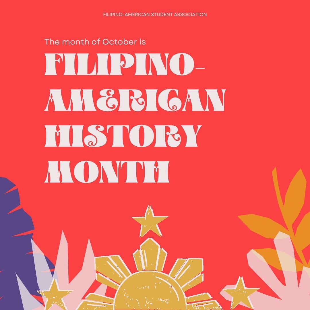 WSUFASA's tweet photo. Today marks the beginning of Filipino American History Month! All October long, we want to celebrate YOU all, our community. Share your FASA memories with us and let us know what FASA Love means to you, and we will repost your content! Tag us &amp; use #FASALOVE ! 🇵🇭❤️💛💙 https://t.co/1wq3OPxQNG