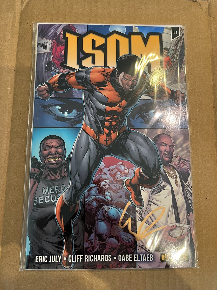 #ISOM has arrived! @TheRippaverse @EricDJuly