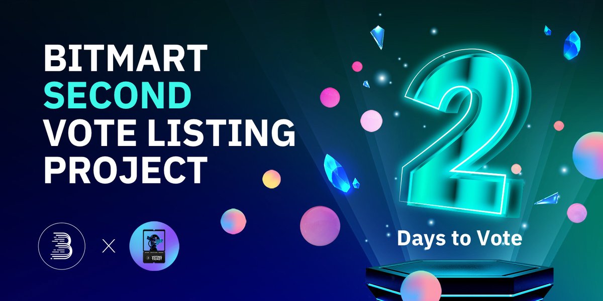 BitMartExchange's tweet photo. 🤑2-Day countdown for the next round of the BitMart Vote to Earn Program to start!⚡️
 
💸#BitMart Second Vote Listing Project will be here soon!
⏰02:00 PM UTC Oct 3, 2022!

💪Your Vote Matters! 
🤩Learn more here: https://t.co/1DAshl6m8C
#BitMart #BitMartVoteToEarn https://t.co/aSgkkYkGnG