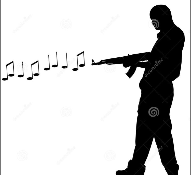 SnilkMusic's tweet photo. @ThreatNotation Me when I’m threatening music notation https://t.co/0CXiMKCNw7