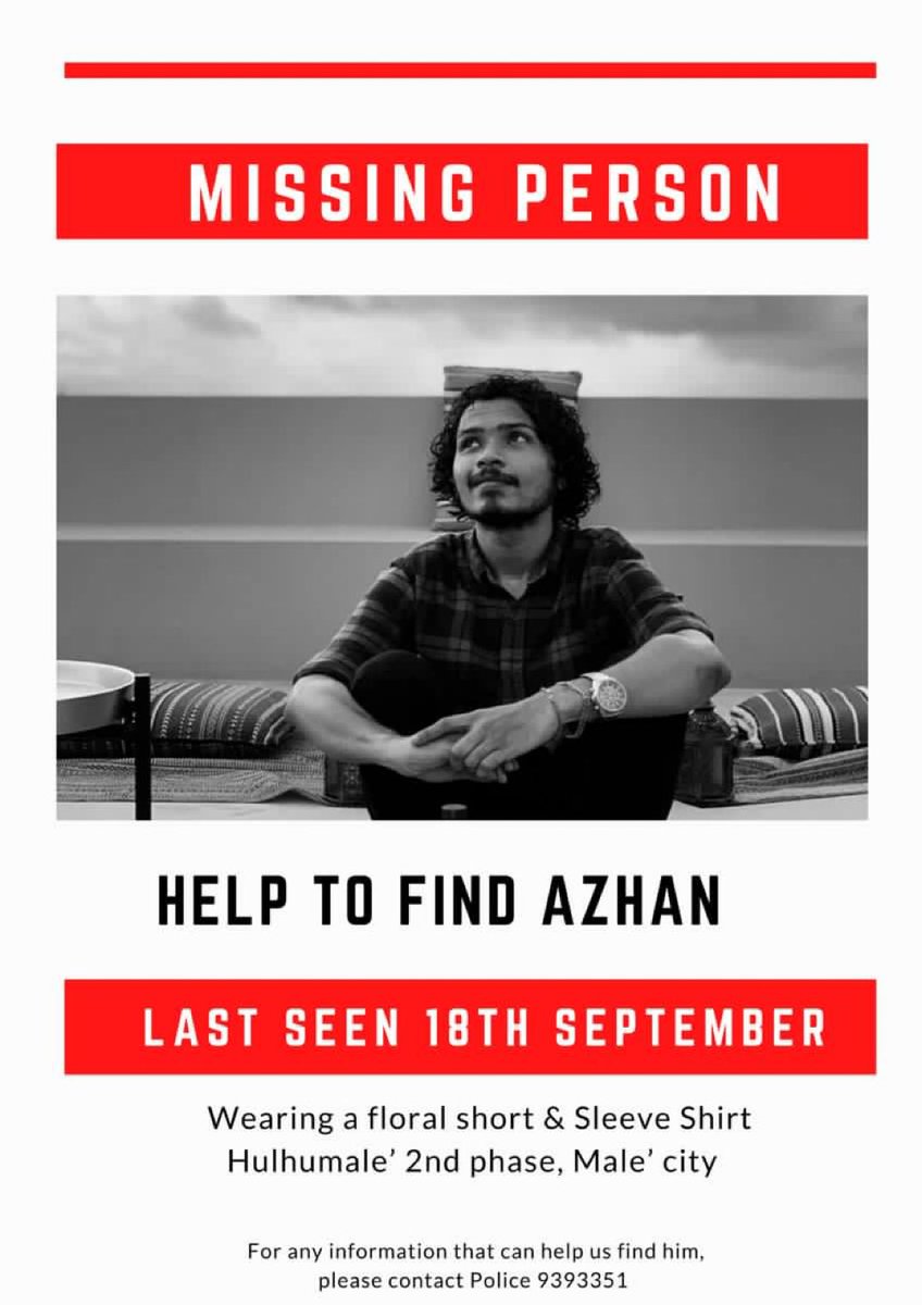 WaddeyAli's tweet photo. Missing Since 18th September.
#FindAzhan https://t.co/aYQ0D3rLHS