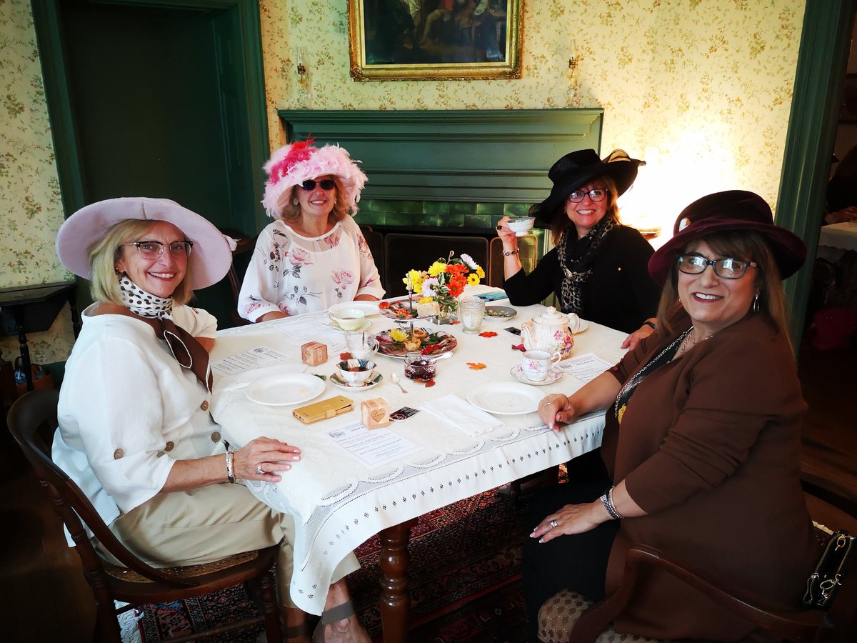 Fabulous hats!
Harvest Tea <a href="/NellesManor/">Nelles Manor Museum</a>
