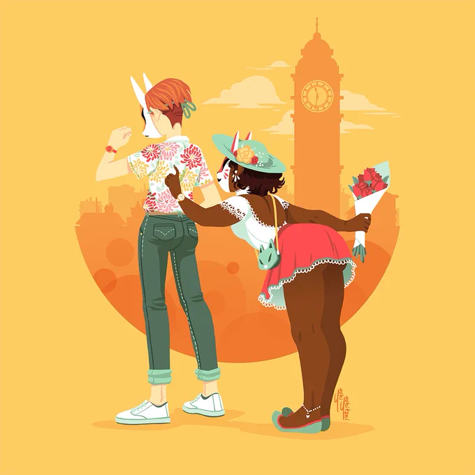There's nothing like surprising your partner after some time apart. 
