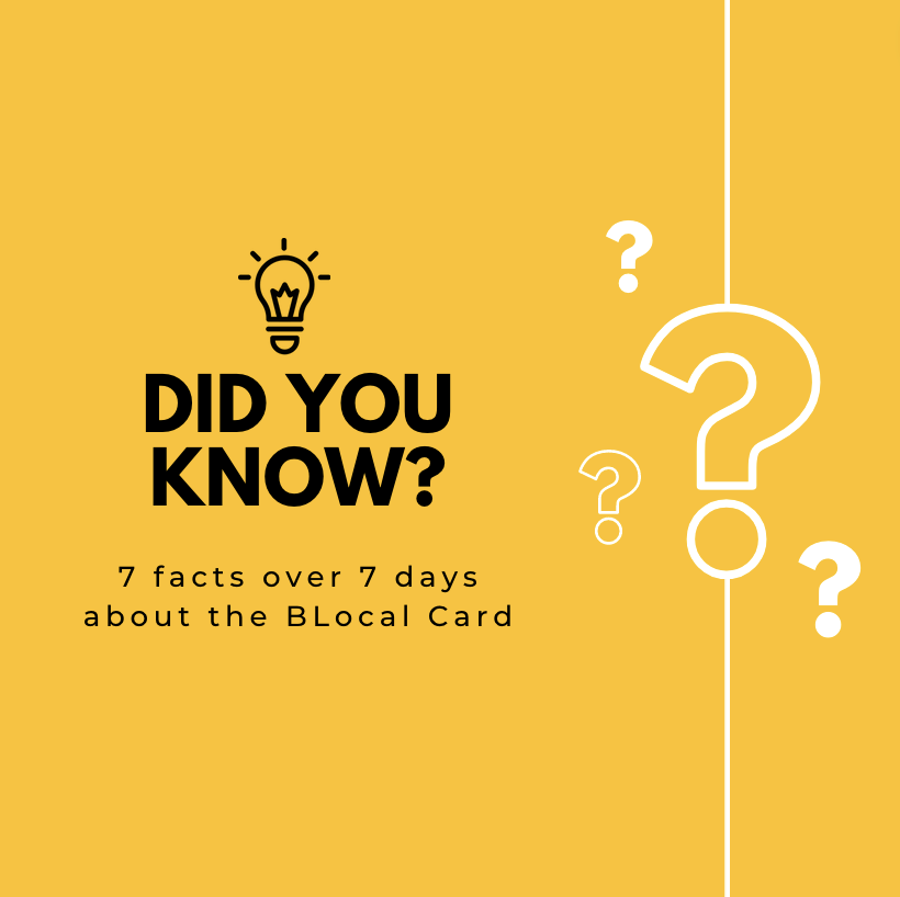 Seven Facts, over Seven Days

#SME #irish #blocal #ireland #loyalty #business #loyaltyscheme #rewarding #LocalEnterprises #christmassaver #BusinessNews #createloyalty #sme