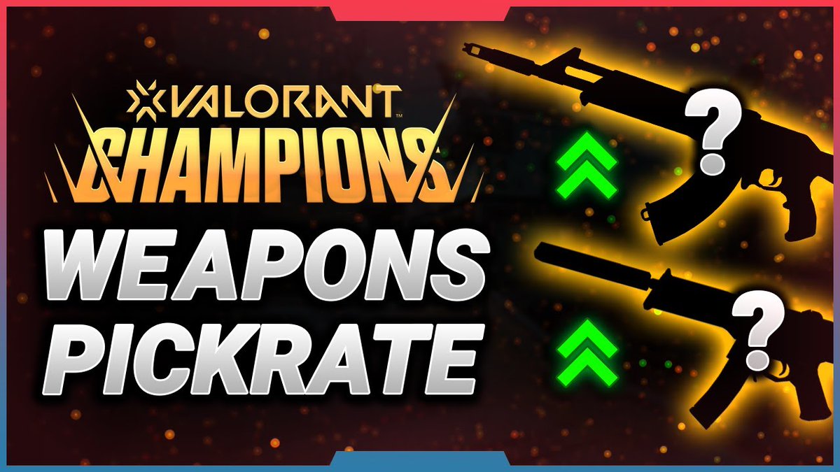 Valorant Updates On Twitter Here Are The Most Picked Weapons During