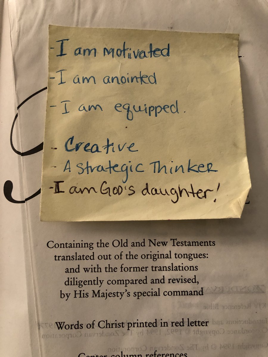 PassionSeries's tweet photo. Friends, I Have God’s #Affirmation, and So Do You! What are 3 to 5 things that you believe #God has written over you? Write them down - put your Godly gifts to use in this season, and use them as your best traits! https://t.co/VdhoSCZiyp

#woman #RadiantWoman #promise #inspire https://t.co/gw6c7dA3bT