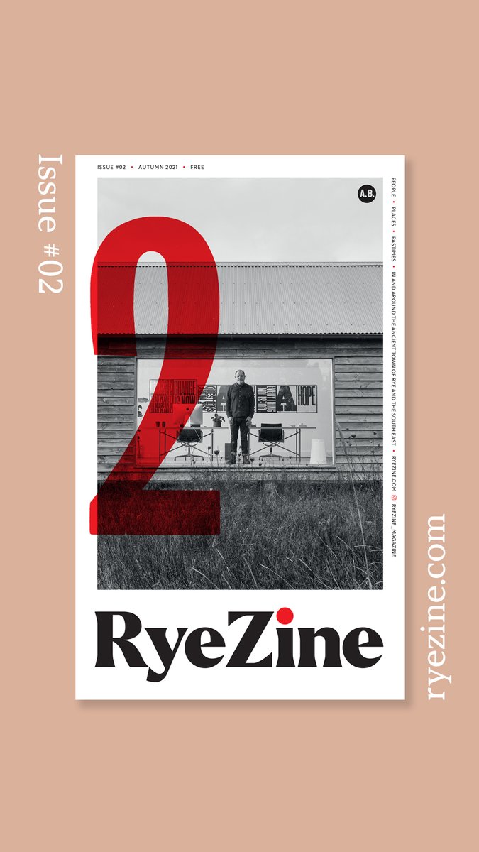 A preview of who is in RyeZine Magazine Issue No. 2 
instagram.com/reel/Ci5Mae7o5…

ryezine.com
#ryezine_magazine #ryezinemagazine #peopleplacespastimes #printedmagazine #southeast #1066country <a href="/anthonyburrill/">Anthony Burrill</a> 

Photography <a href="/MarkCocksedge/">Mark Cocksedge</a>