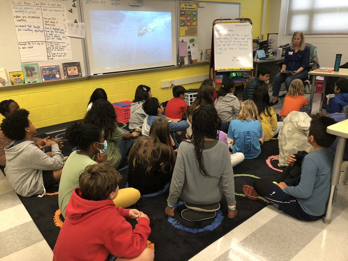 Our mystery reader was… Mrs. Odedra! Thank you for sharing this take on a Hindu folktale. We all enjoyed characters and the lesson.