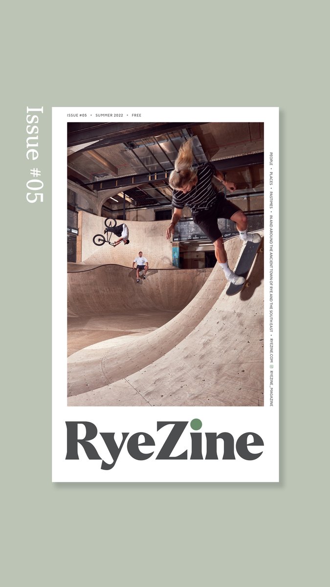 A preview of who is in RyeZine Magazine Issue No. 5
instagram.com/reel/CjLYQqMIF…

ryezine.com
#ryezine_magazine #ryezinemagazine #peopleplacespastimes #printedmagazine #southeast #1066country <a href="/SourceBMX/">SourceBMX</a> 

Photography <a href="/MarkCocksedge/">Mark Cocksedge</a>
