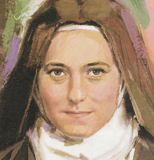 Oggi S.Teresina di Lisieux, monaca di clausura con un cuore tanto largo che è messa a fianco a S.Francesco Saverio come patrona del missioni. Ci insegna ognuno ha il suo posto nel mondo:"Se ogni minuscolo fiore volesse essere una rosa, la primavera perderebbe la sua bellezza"