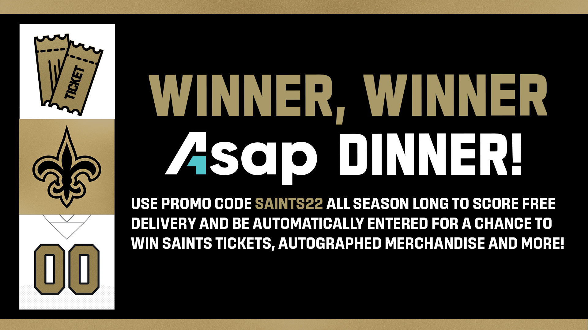 New Orleans Saints on Twitter "Fill up today with orderitasap promo code 