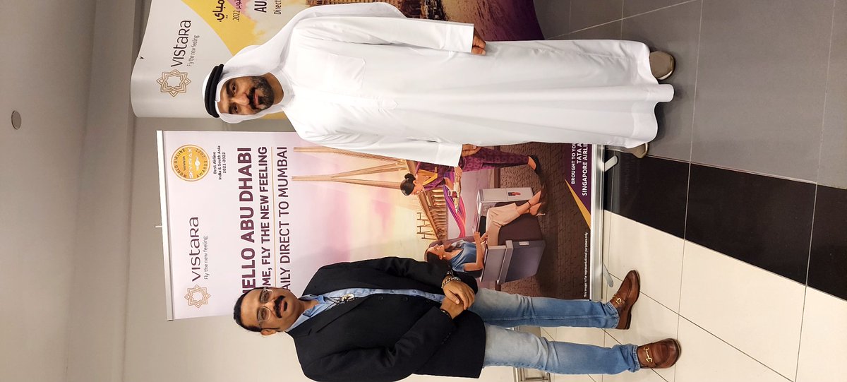 ashishgakrey's tweet photo. Lucky passenger to catch @airvistara 1st direct flight #AirVistara fm #AbuDhabi 2 #Mumbai #FlyTheNewFeeling #AbuDhabiOnVistara #VistaraWorld  #MumbaiToAbuDhabi

#AshishGakrey @hr_shapers #HRShapers #DubaiHRShapers #AbuDhabiHRShapers #UAEHRShapers #DubaiHR #AbuDhabiHR #UAEHR https://t.co/5S7vSHIOcZ