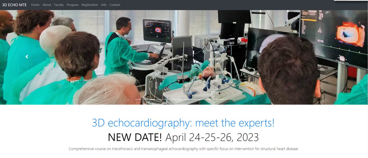 Victoria Delgado (@vdelgadogarcia) on Twitter photo new edition of 3D echo tips and tricks for structural interventions in 2023 👉 note in your agenda
april 24-25-26 👉3dechomte.com 🌏Eindhoven (NL) <a href="/NAjmoneMarsan/">Nina Ajmone Marsan</a> <a href="/CHPedroLi/">CH. Pedro Li</a> <a href="/ElenaSurkova9/">Elena Surkova</a> <a href="/DrHaniMahmoud/">Hani Mahmoud-Elsayed</a> <a href="/StructuralBCN/">Dabit Arzamendi</a> <a href="/hgermanstrias/">Hosp. Germans Trias</a> <a href="/victoria_vilata/">Victoria Vilalta</a> <a href="/AnnaSannino1985/">Anna Sannino MD PhD FASE</a> new edition of 3D echo tips and tricks for structural interventions in 2023 👉 note in your agenda
april 24-25-26 👉3dechomte.com 🌏Eindhoven (NL) <a href="/NAjmoneMarsan/">Nina Ajmone Marsan</a> <a href="/CHPedroLi/">CH. Pedro Li</a> <a href="/ElenaSurkova9/">Elena Surkova</a> <a href="/DrHaniMahmoud/">Hani Mahmoud-Elsayed</a> <a href="/StructuralBCN/">Dabit Arzamendi</a> <a href="/hgermanstrias/">Hosp. Germans Trias</a> <a href="/victoria_vilata/">Victoria Vilalta</a> <a href="/AnnaSannino1985/">Anna Sannino MD PhD FASE</a>