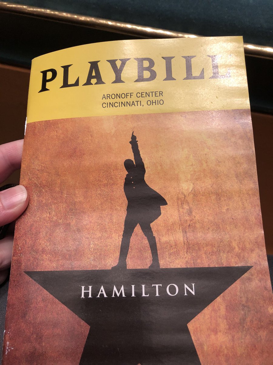 LibrariaJenn's tweet photo. Hamilton! https://t.co/1gAvsI7e6l
