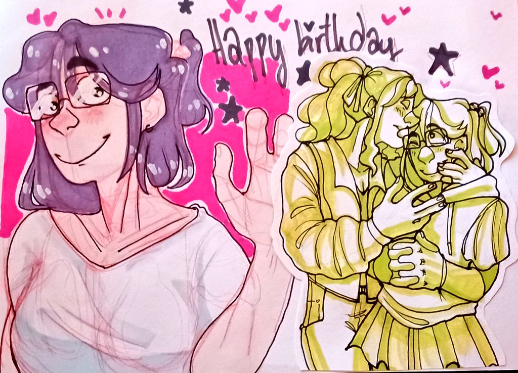 KasumiFroggy's tweet photo. Hope you didn't think for even a second I forgot about my daughter's birthday ππ€
Ily Junna Hoshimi π₯ΊβοΈ (and ofc Maya does too π€π)
#junnahoshimi #hoshimijunna #hbdjunna #mayajunna #tendoumaya #starira #RevueStarlight #ε°ε₯³ζεγ¬γ΄γ₯γΌγΉγΏγ‘γ©γ€γ https://t.co/zBjTMW2WpP