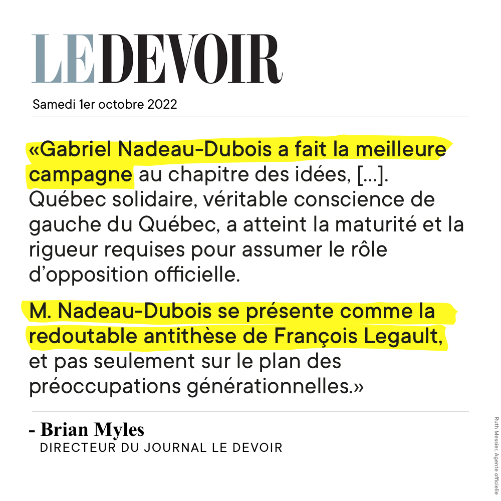 Québec solidaire tweet media