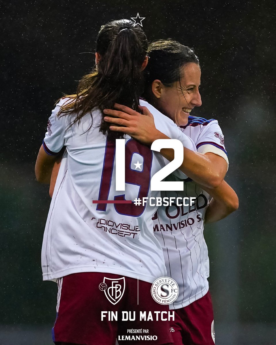 ServetteFCCF's tweet photo. 𝐕𝐈𝐂𝐓𝐎𝐈𝐑𝐄 ! 💥
Malgré le réduction de Bâle, Servette s’impose au bord du Rhin et glane un 5e succès consécutif ! ✅
#NotreVilleNotreClub https://t.co/aflLcfZaCb