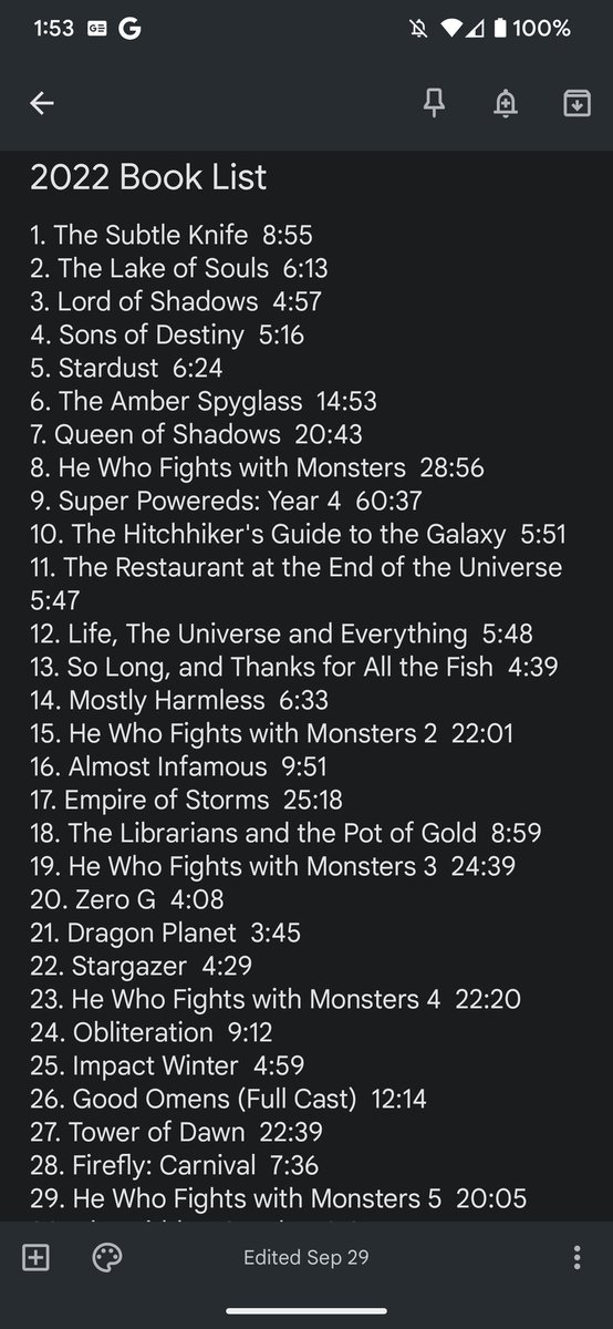 LoganDavis1087's tweet photo. 72/91 books finished.
I was able to touch my toes with a bit of extra effort but Amanda says that doesn't truly count. https://t.co/RsfJYw1Xtx