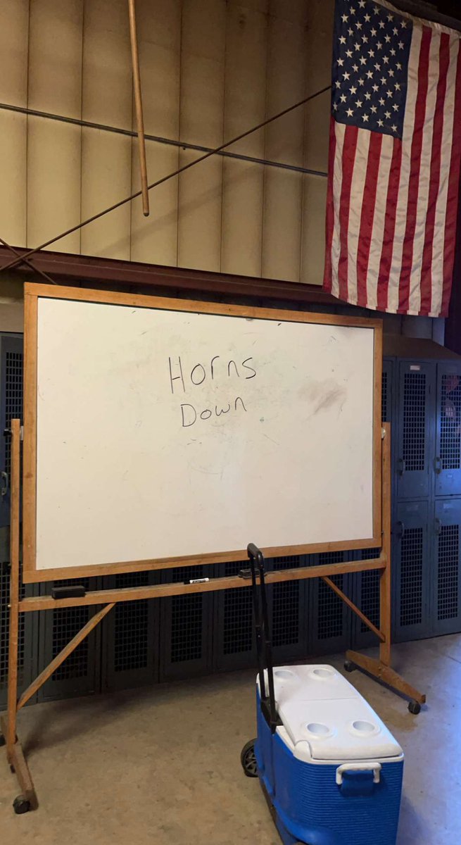 Colby really left this in our locker room then got 40 pieced…