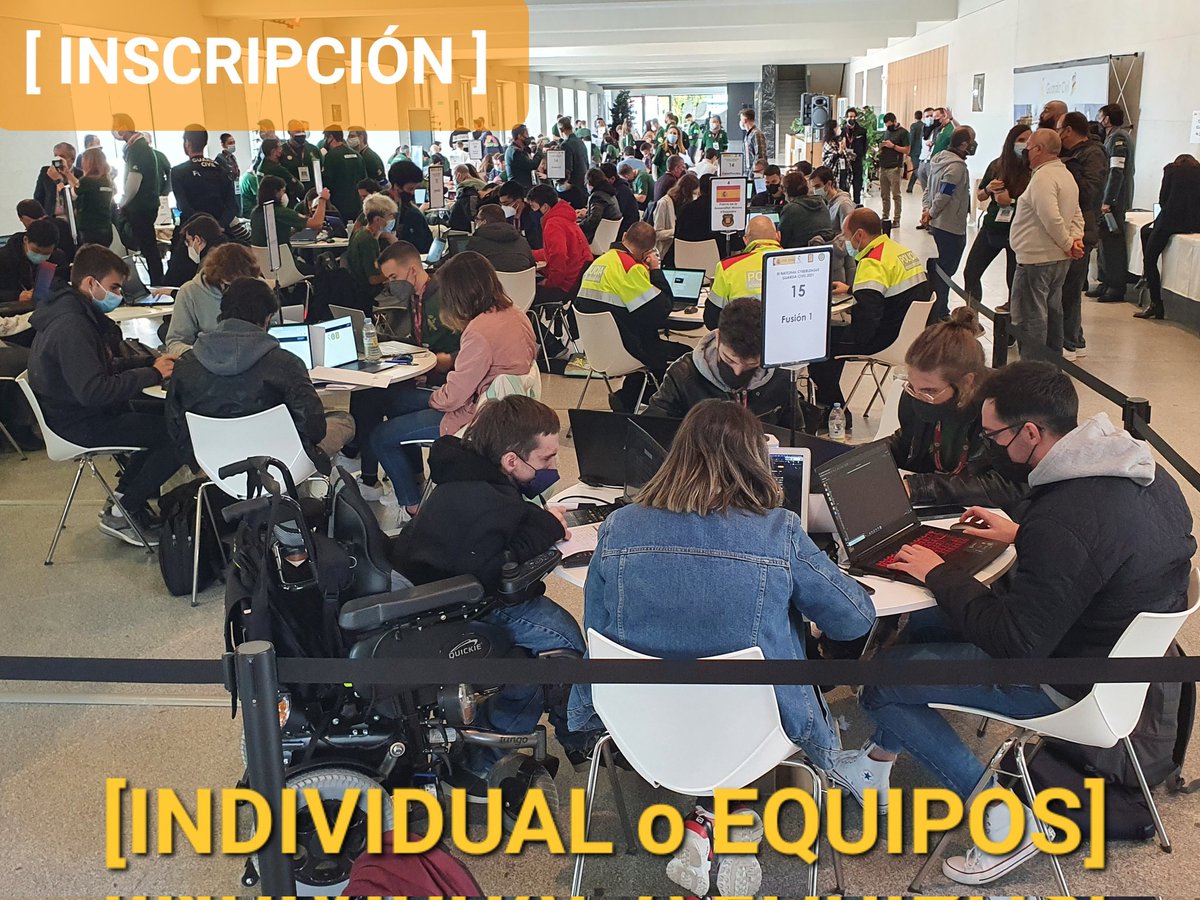 es_ncl's tweet photo. ¿Quieres participar en la #IIINationalCyberLeagueGC y no consigues hacer equipo? 

Puedes participar en la modalidad de individual eligiendo una disciplina y si pasas a las semifinales la organización te la posibilidad de formar o completar un equipo.
ℹ️👇
https://t.co/bEYyrwhutd https://t.co/ul1vwTUmB1