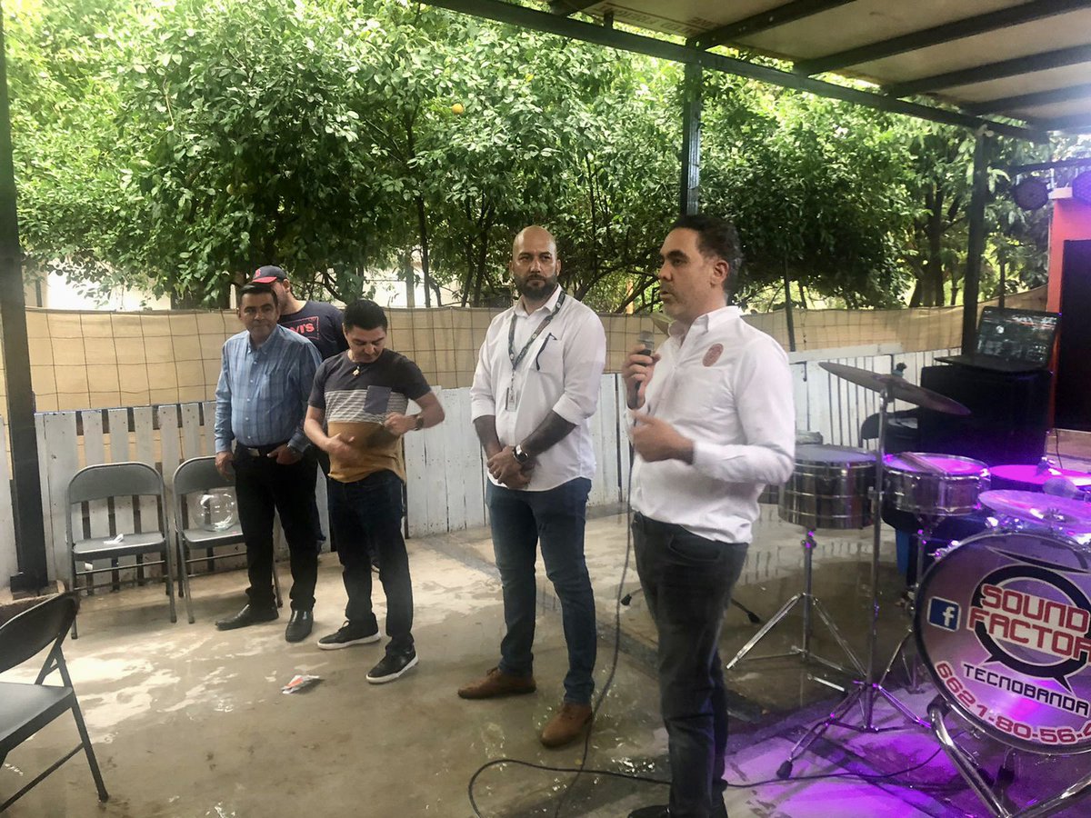 CIT_Sonora's tweet photo. Excelente convivencia con las y los compañeros del área de Bacheo del Ayuntamiento de Hermosillo. 
Agradecemos su invitación  y felicitamos al STAMH por invaluable labor a favor de sus derechos laborales. 
@CITMx_ @dannyur77 @HermosilloGob https://t.co/Noo5AWBvrq