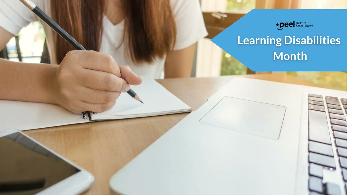 October is Learning Disabilities month. Learning Disabilities affect almost 1 in 10 Canadians. Let's continue to raise awareness so that we can reduce the stigma around learning disabilities.