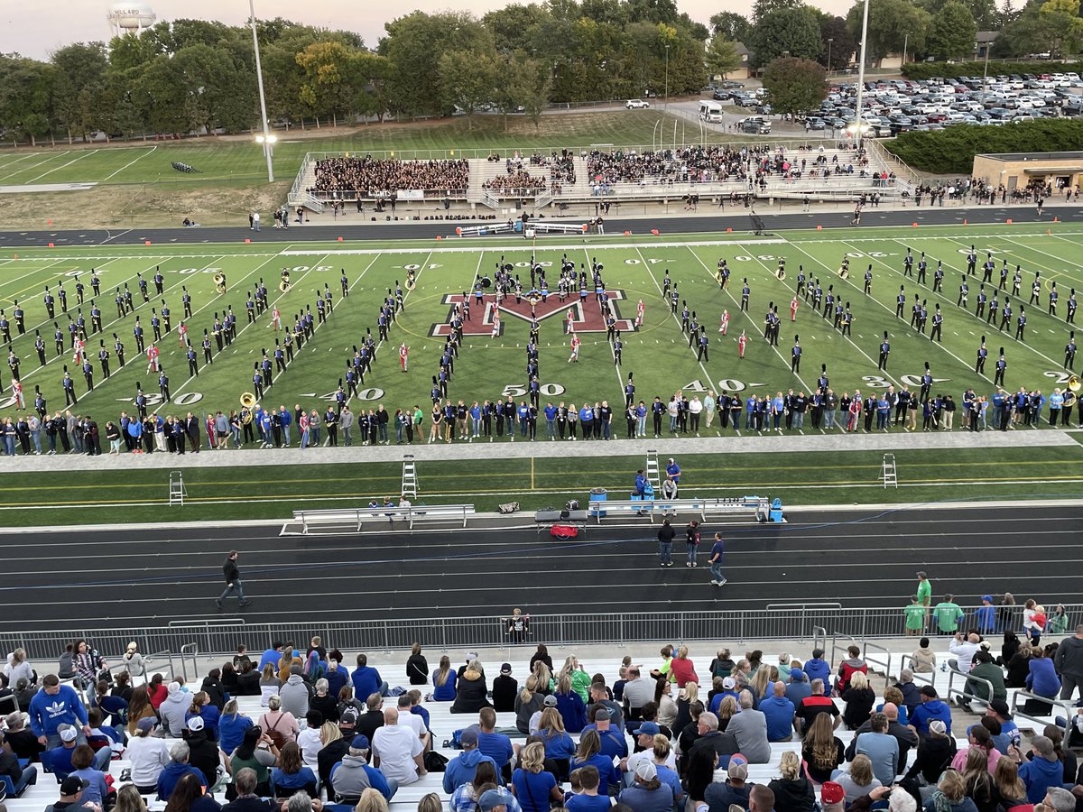 Last night we recognized our Senior band members! Thank you for all that you do for MN! #seniors ⁦<a href="/AaronBearinger/">Aaron Bearinger</a>⁩ ⁦<a href="/MNHS_Band/">Millard North Band</a>⁩